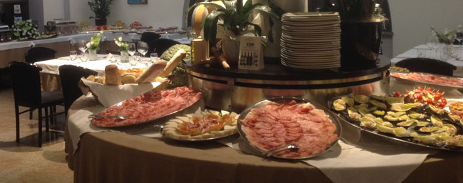 Il Minestraio, buffet di salumi